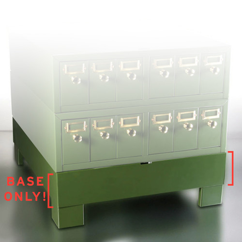 microscope slide storage cabinet base supports up to 10 slide drawers base only no drawers included